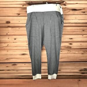 Columbia Women’s 2XL Houndstooth Pattern Wide Waistband Pull On Jogger Pants